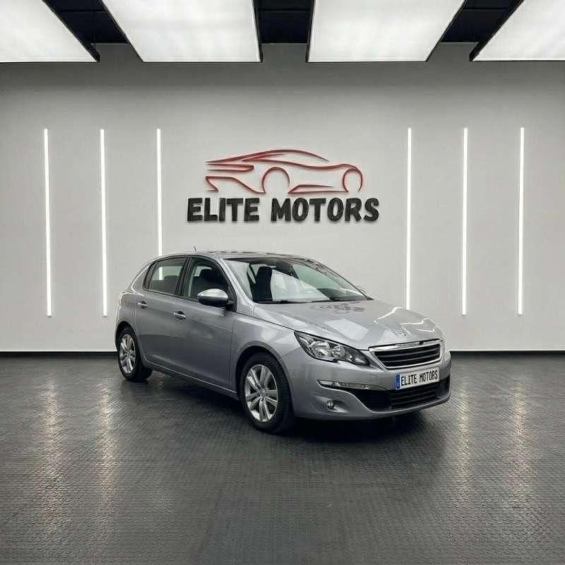 Usado Peugeot 308 Active 125 CV (91 kW) 2014 Gris Utilitario