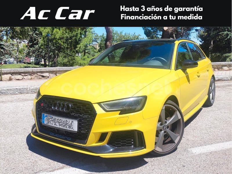 Amarillo Usado 2020 Audi RS3 Exclusive Berlina | 47.900 € (Buen precio) - Imagen 1/4