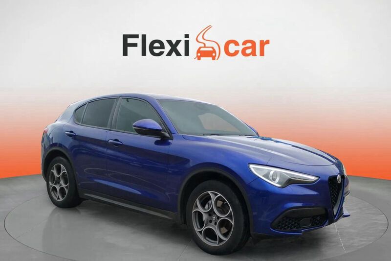 Azul Usado 2022 Alfa Romeo Stelvio Sprint SUV | 29.290 € (Precio justo) - Imagen 1/4