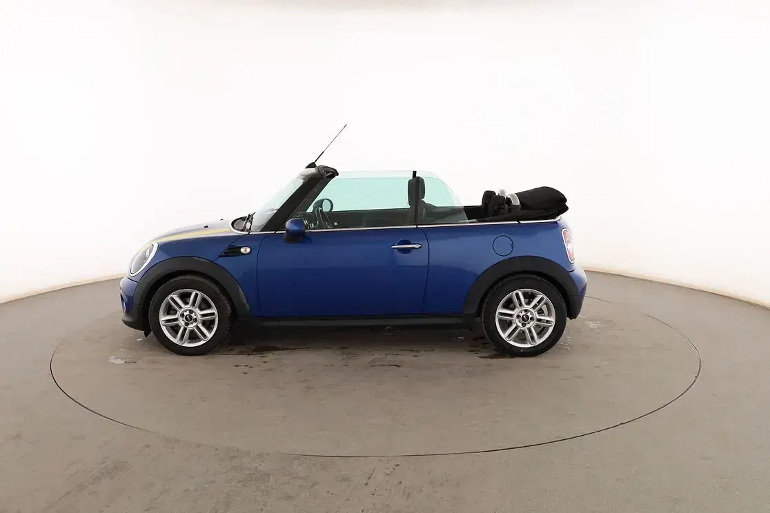 Usado Mini Cooper D Cabriolet 110 CV (80 kW) 2015 Azul Descapotable