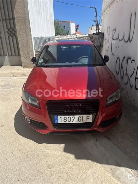 Rojo Usado 2009 Audi A3 Ambition Berlina | 7500 € (Precio justo) - Imagen 1/4