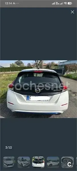 Usado Nissan Leaf Acenta 110 kW (150 CV) 2018 Eléctrico Utilitario