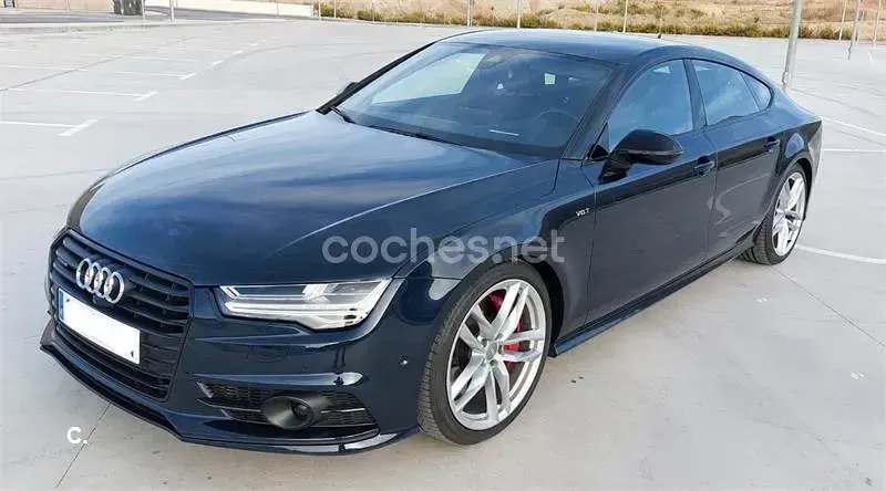 Usado Audi A7 Sportback Competition 326 CV (239 kW) 2017 Azul Utilitario