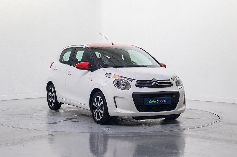 Usado Citroën C1 Feel 82 CV (60 kW) 2016 Blanco Utilitario
