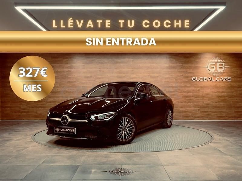 Usado Mercedes CLA200 150 CV (110 kW) 2021 Negro Berlina