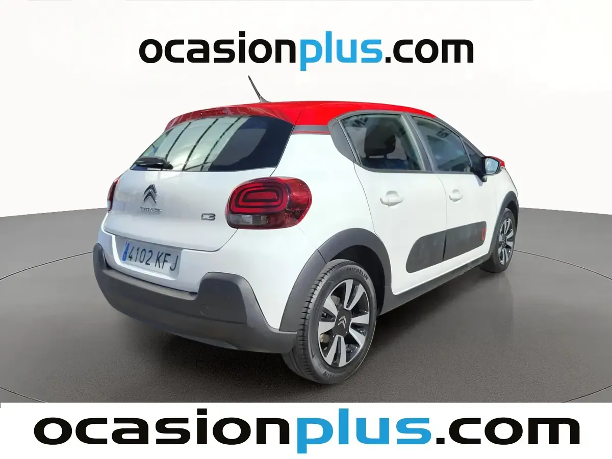 Usado Citroën C3 Feel 110 CV (80 kW) 2017 Blanco Utilitario