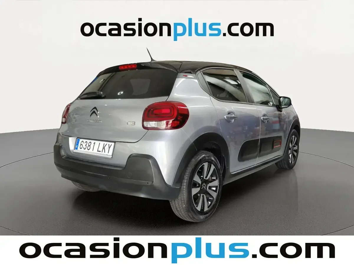 Usado Citroën C3 PureTech 83 CV (61 kW) 2020 Gris Utilitario