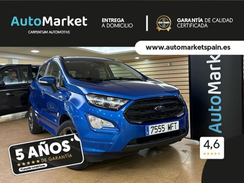 Azul Usado 2023 Ford Ecosport ST-Line SUV | 17.800 € (Un poco caro) - Imagen 1/4