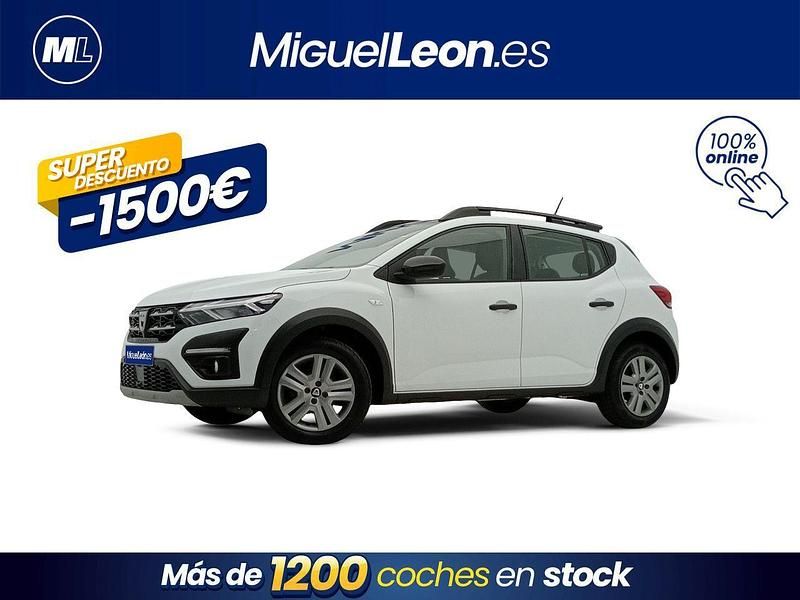 Blanco Usado 2022 Dacia Sandero Essentiel Utilitario | 12.985 € (Precio justo) - Imagen 1/3