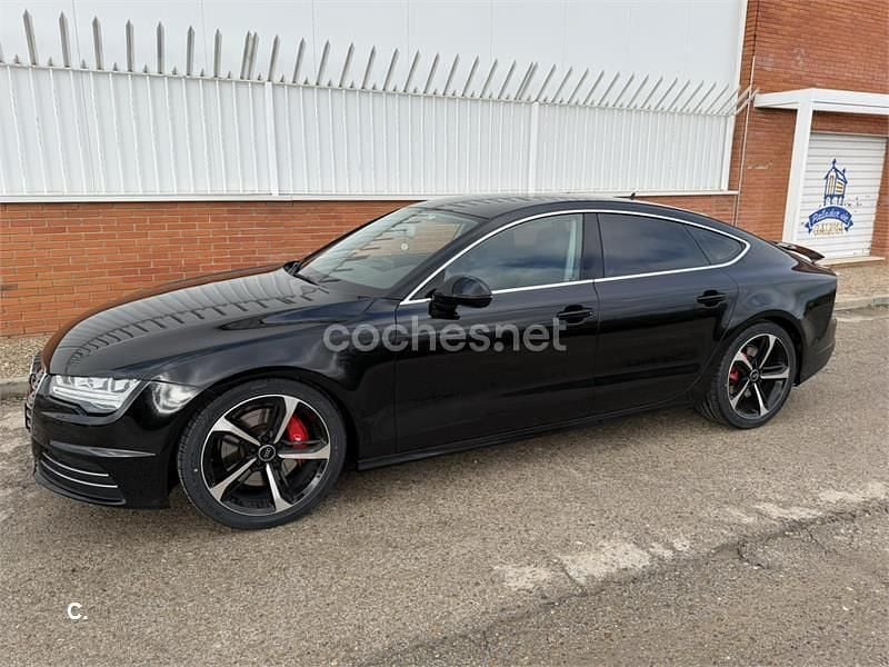 Usado Audi A7 Sportback Sport 320 CV (235 kW) 2015 Negro Utilitario