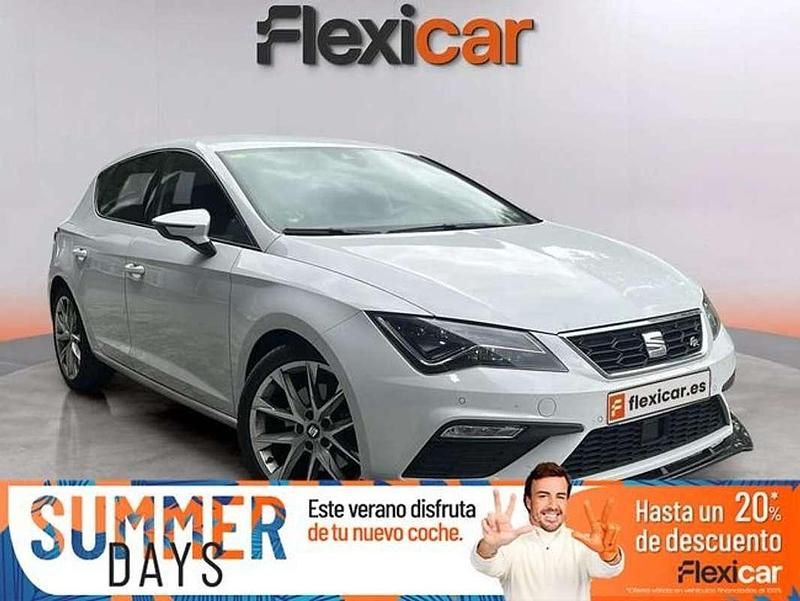 Blanco Usado 2020 Seat Leon FR Berlina | 16.490 € (Precio justo) - Imagen 1/4