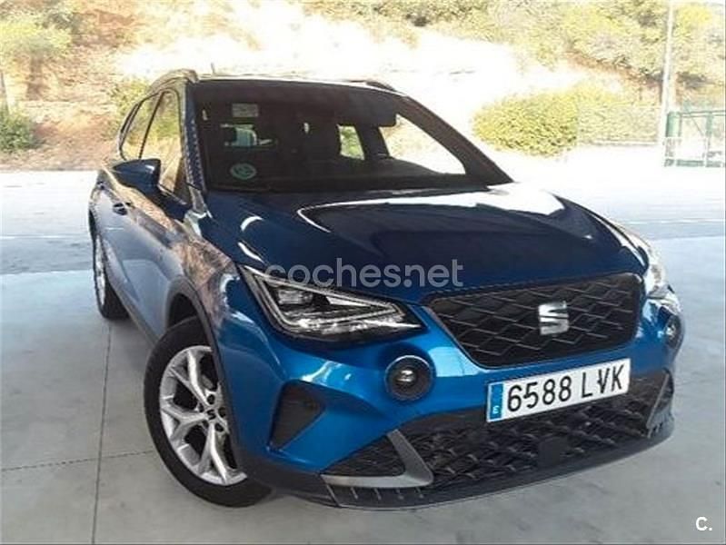 Azul Usado 2021 Seat Arona FR SUV | 19.990 € (Caro) - Imagen 1/1