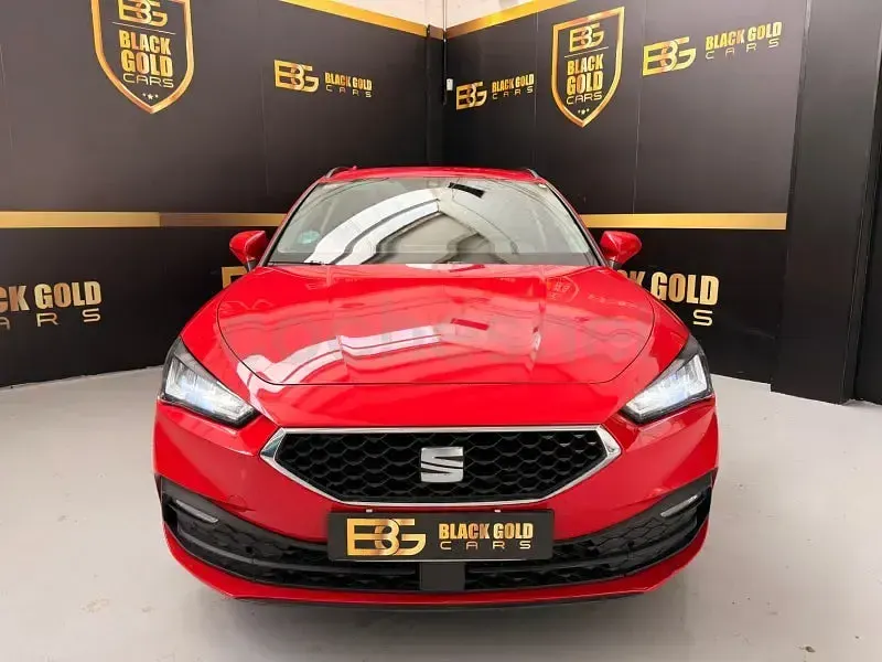Brugt Seat Leon Style 150 HK (110 kW) 2021 Rød Stationcar