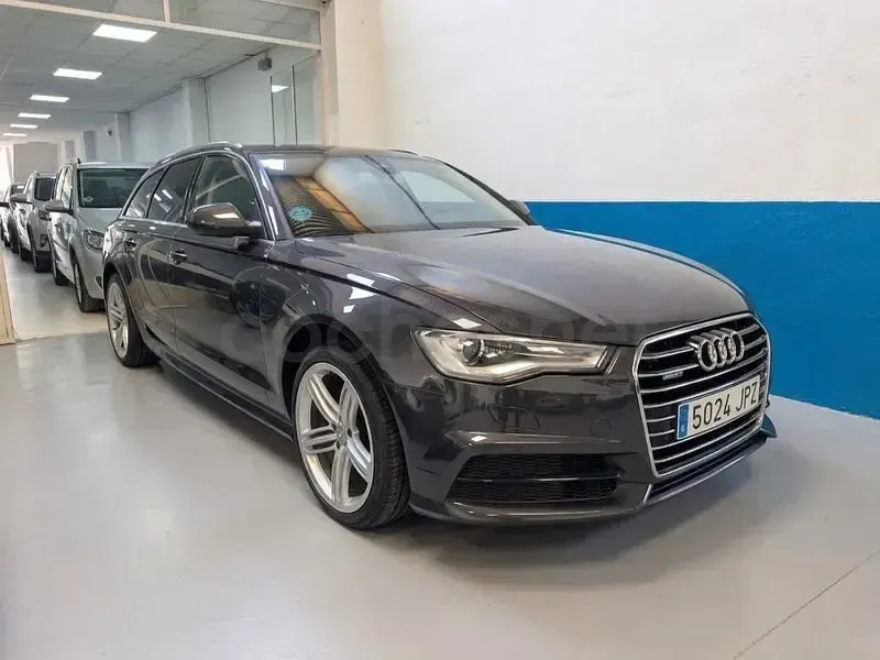 Usado Audi A6 Premium 190 CV (139 kW) 2016 Negro Familiar
