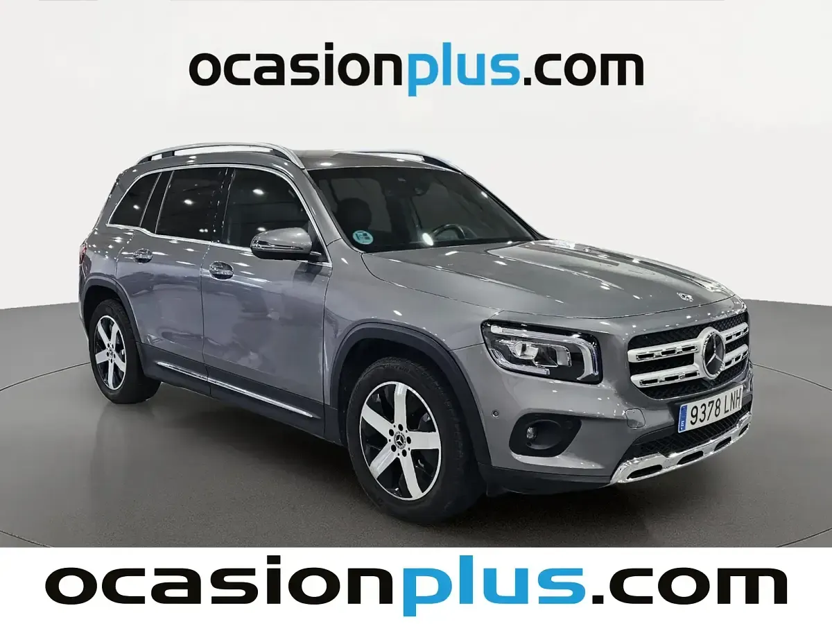 Usado Mercedes GLB200 150 CV (110 kW) 2021 Gris SUV