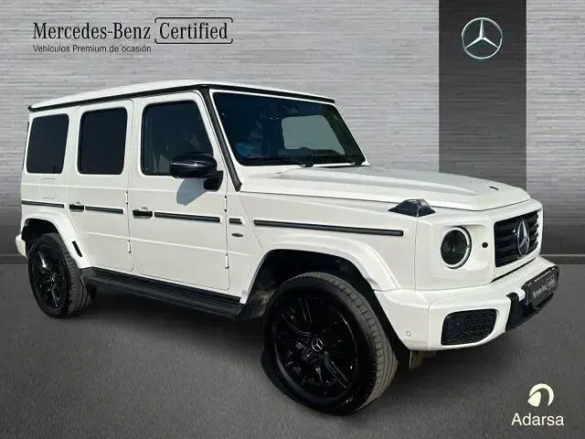Usado Mercedes G580 431 kW (587 CV) 2025 Manufaktur blanco opalita SUV