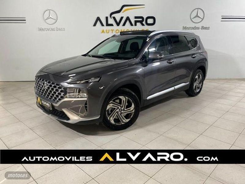 Gris Usado 2021 Hyundai Santa Fe SUV | 31.990 € (Un poco caro) - Imagen 1/4