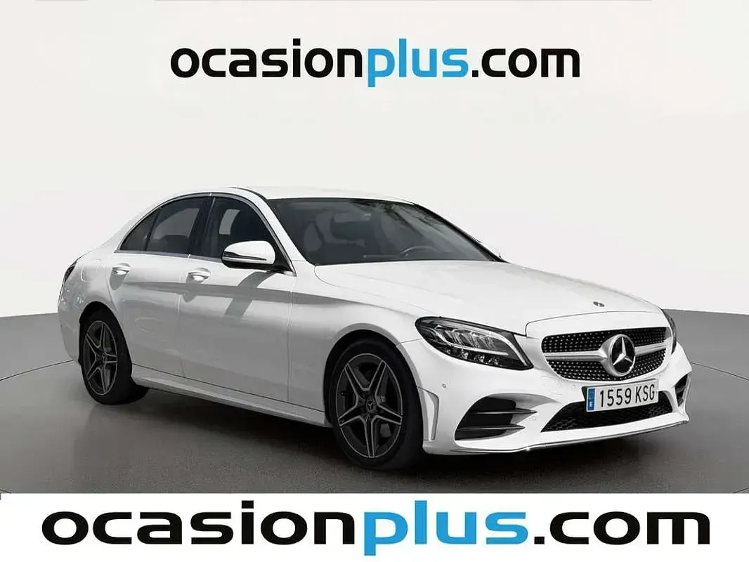Usado Mercedes C200 AMG 150 CV (110 kW) 2018 Blanco Berlina