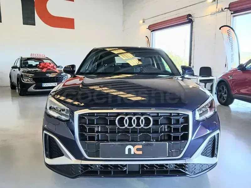 Usado Audi Q2 S-Line 150 CV (110 kW) 2022 Azul SUV