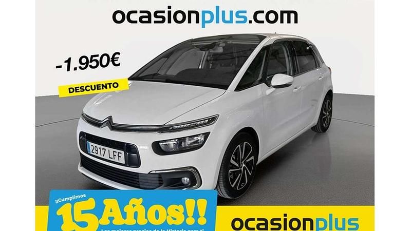 Blanco Usado 2020 Citroën C4 SpaceTourer Feel Monovolumen | 19.500 € (Un poco caro) - Imagen 1/4