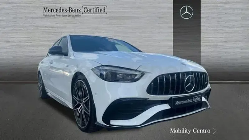 Usado Mercedes C43 AMG 408 CV (300 kW) 2024 Blanco Berlina