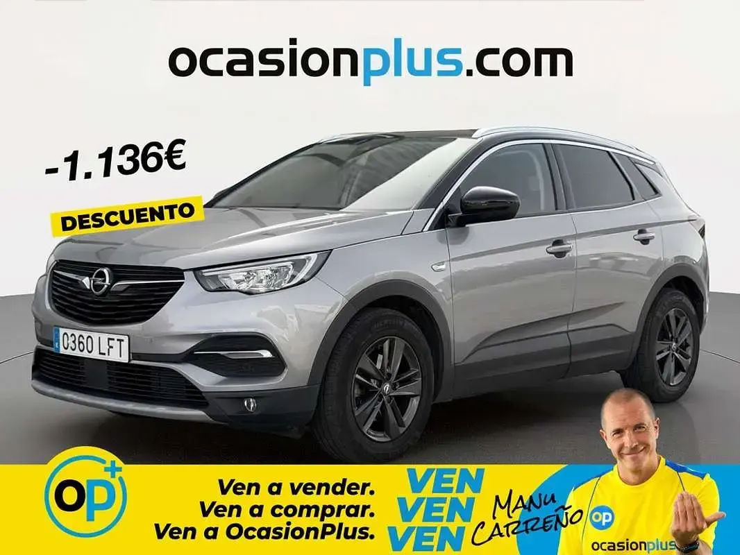 Usado Opel Grandland X Design Edition 131 CV (96 kW) 2020 Gris SUV