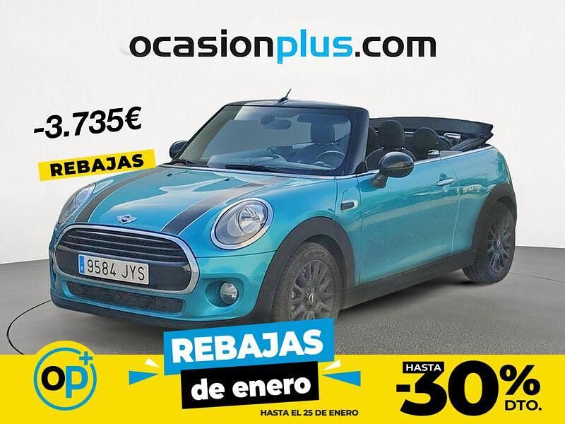 Azul Usado 2017 Mini Cooper D Cabriolet Descapotable | 16.565 € (Precio justo) - Imagen 1/3