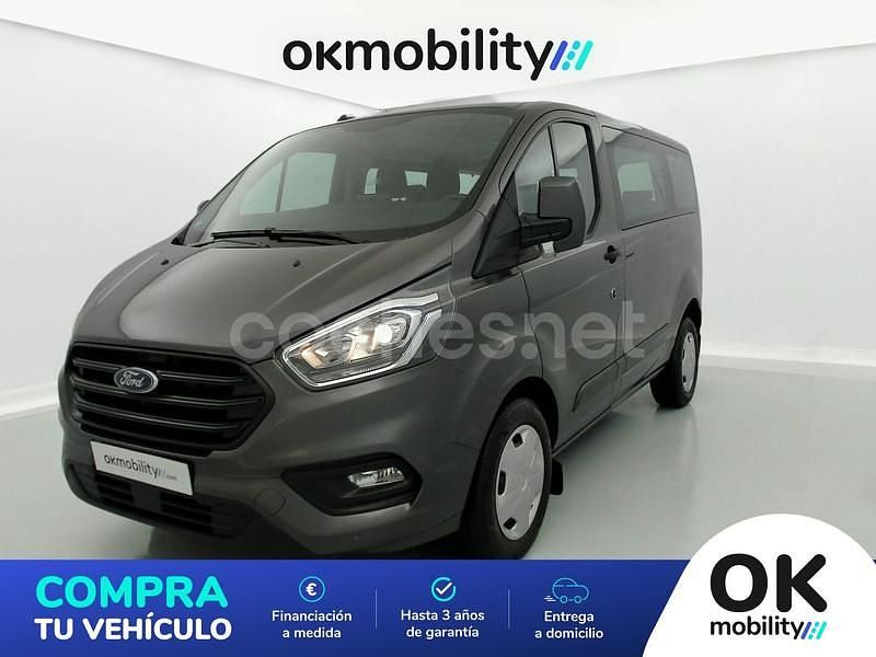 Gris / plata Usado 2021 Ford Tourneo Custom Trend Van | 32.500 € (Caro) - Imagen 1/4