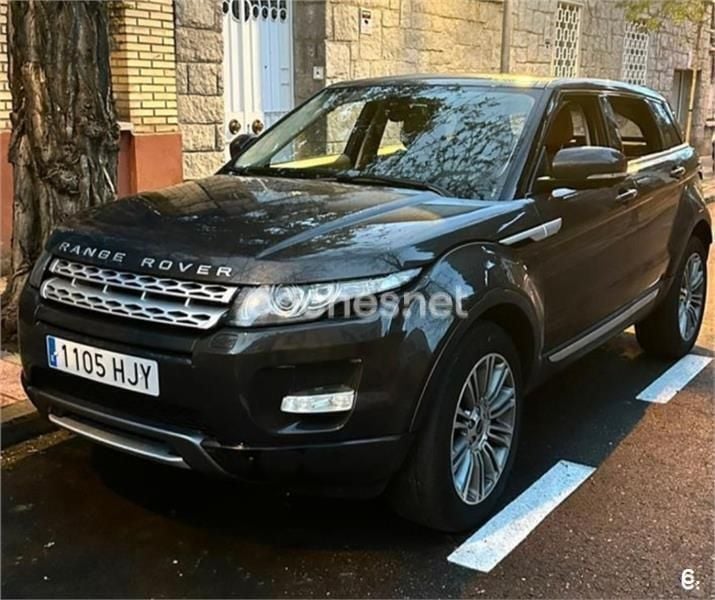 Gris / plata Usado 2012 Land Rover Range Rover evoque Dynamic SUV | 12.900 € (Buen precio) - Imagen 1/4
