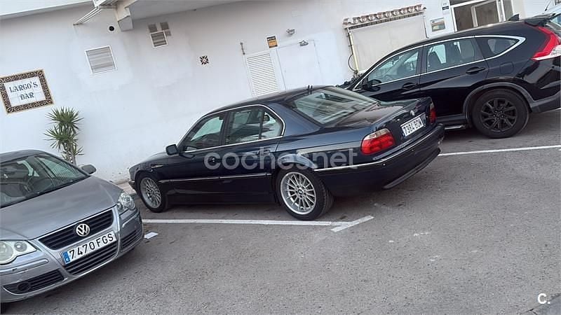Usado BMW 740 286 CV (210 kW) 2000 Azul Berlina
