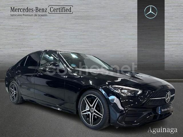 Negro Usado 2025 Mercedes C220 Berlina | 47.890 € (Precio justo) - Imagen 1/4