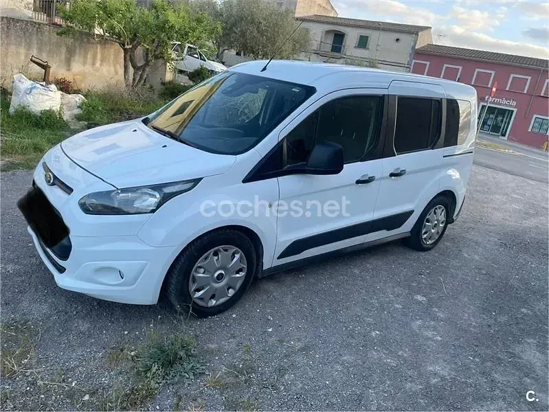 Usado Ford Transit Connect Trend 95 CV (69 kW) 2015 Blanco Monovolumen