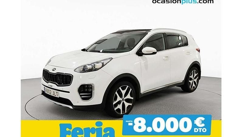 Blanco Usado 2016 Kia Sportage GT-Line SUV | 15.250 € (Precio justo) - Imagen 1/4