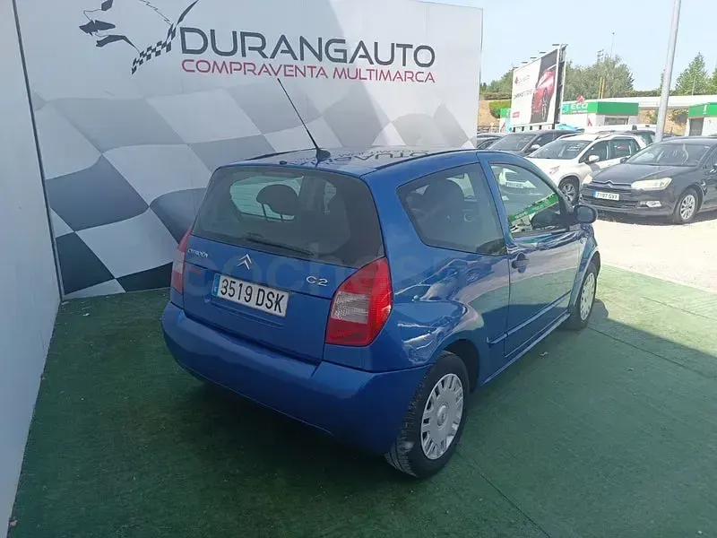 Usado Citroën C2 Furio 75 CV (55 kW) 2005 Azul Utilitario