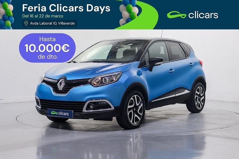 Usado Renault Captur Zen 90 CV (66 kW) 2016 Azul SUV