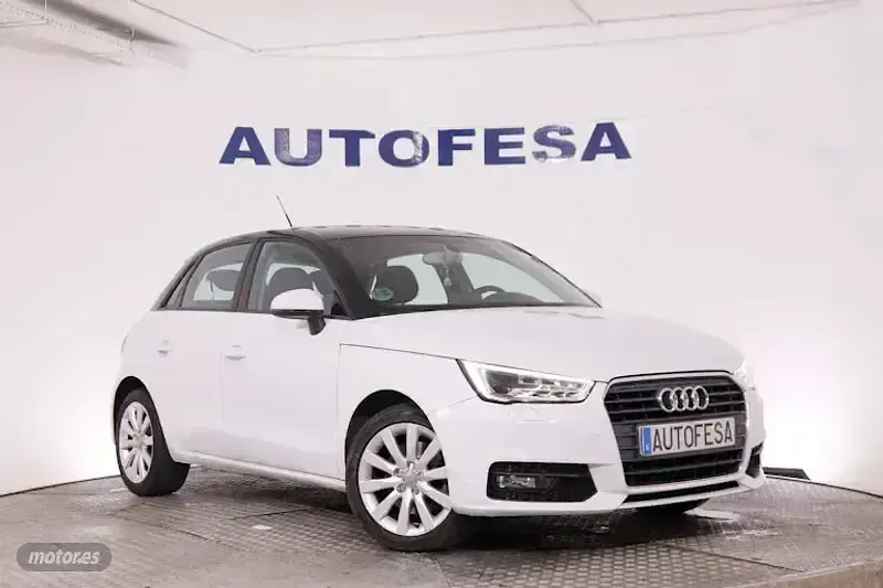 Usado Audi A1 Sportback 125 CV (91 kW) 2016 Blanco Utilitario