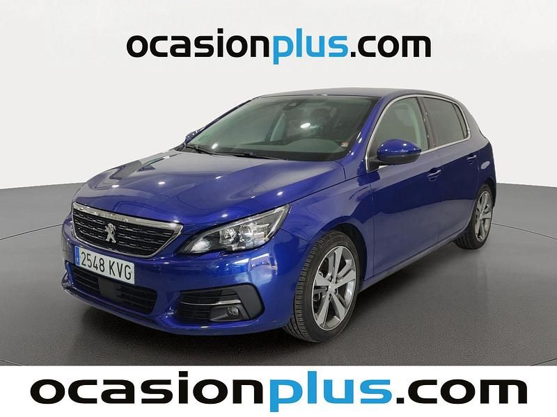 Azul Usado 2019 Peugeot 308 Allure Utilitario | 10.319 € (Precio justo) - Imagen 1/4