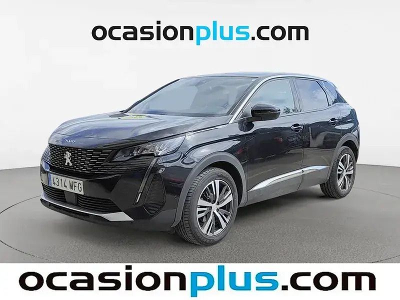 Negro Usado 2023 Peugeot 3008 Allure SUV | 19.264 € (Precio justo) - Imagen 1/4