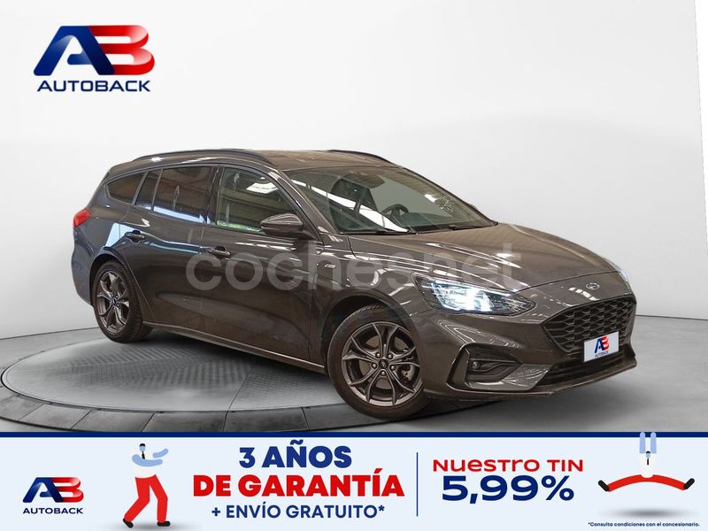 Marrón Usado 2022 Ford Focus ST-Line Familiar | 14.950 € (Precio justo) - Imagen 1/2