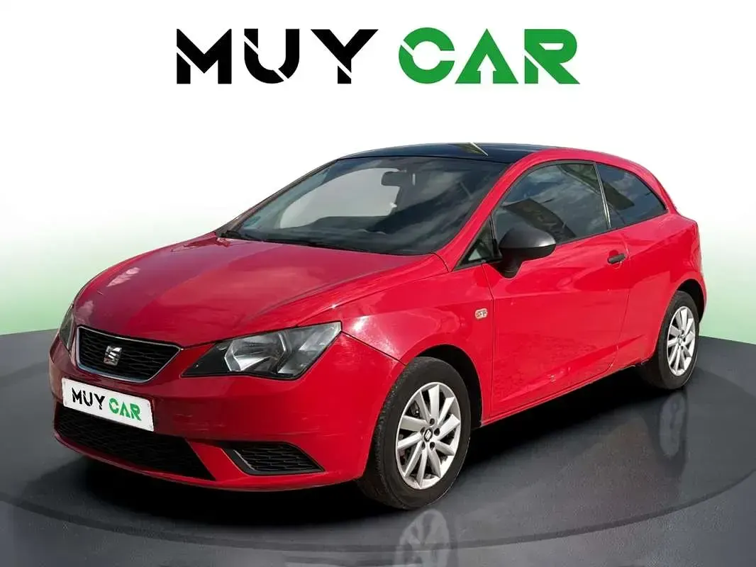 Usado Seat Ibiza SC Reference 95 CV (69 kW) 2016 Rojo Utilitario