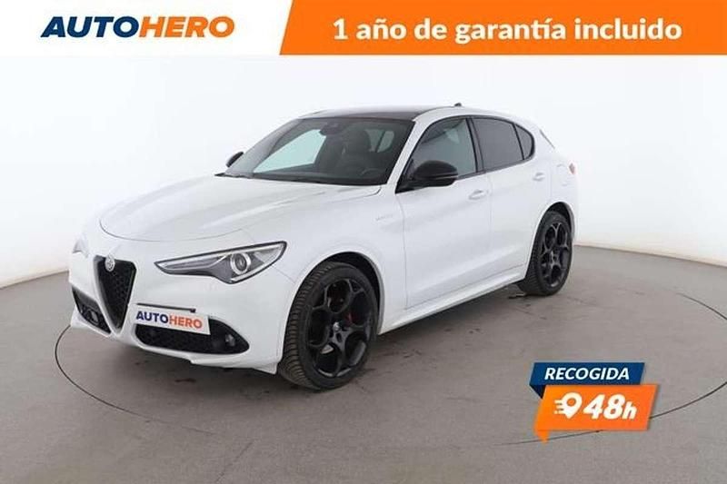 Blanco Usado 2022 Alfa Romeo Stelvio Veloce SUV | 29.999 € (Precio justo) - Imagen 1/3