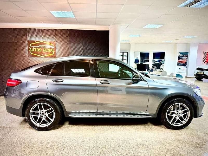 Usado Mercedes GLC250 204 CV (150 kW) 2018 Gris Coupe