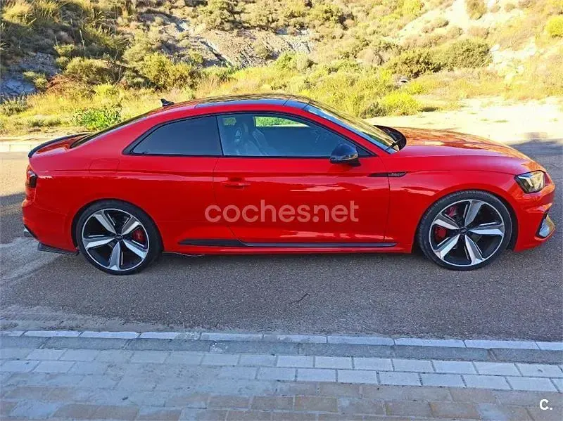 Usado Audi RS5 450 CV (330 kW) 2018 Rojo Coupe