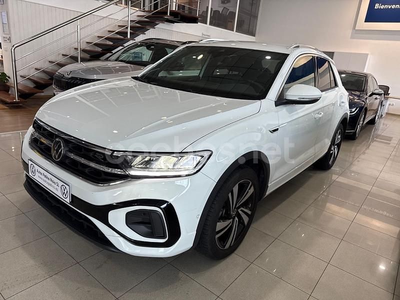 Usado VW T-Roc R-line 150 CV (110 kW) 2022 Blanco SUV