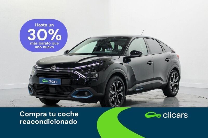 Negro Usado 2022 Citroën e-C4 Feel | 17.290 € (Super precio) - Imagen 1/4
