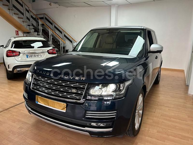 Azul Usado 2013 Land Rover Range Rover Vogue SUV | 25.000 € - Imagen 1/4