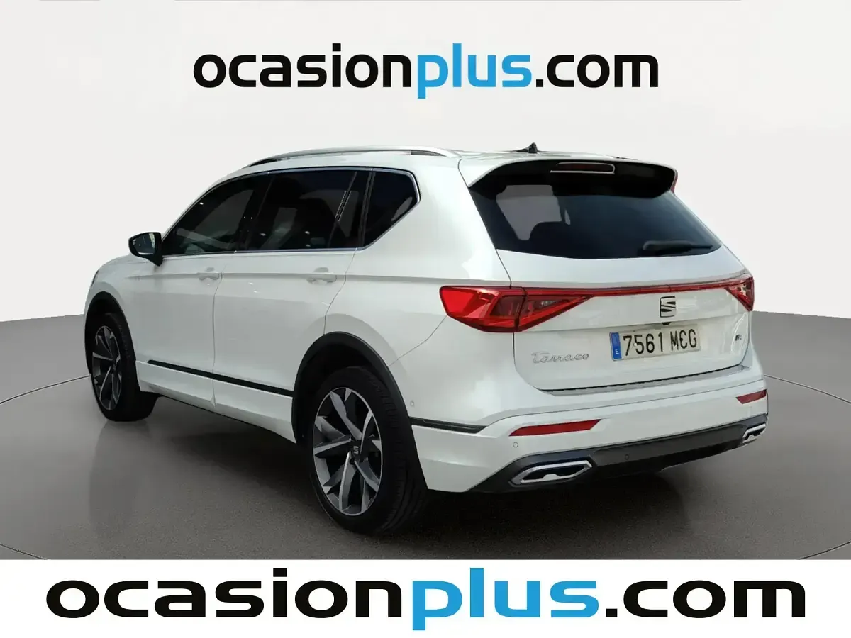 Usado Seat Tarraco FR 150 CV (110 kW) 2022 Blanco SUV