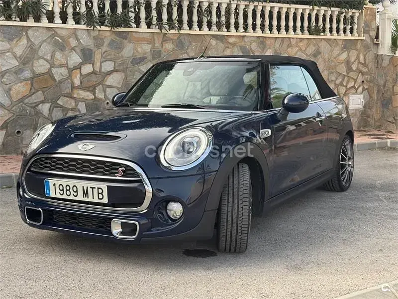 Usado Mini Cooper S Cabriolet 184 CV (135 kW) 2016 Negro Descapotable