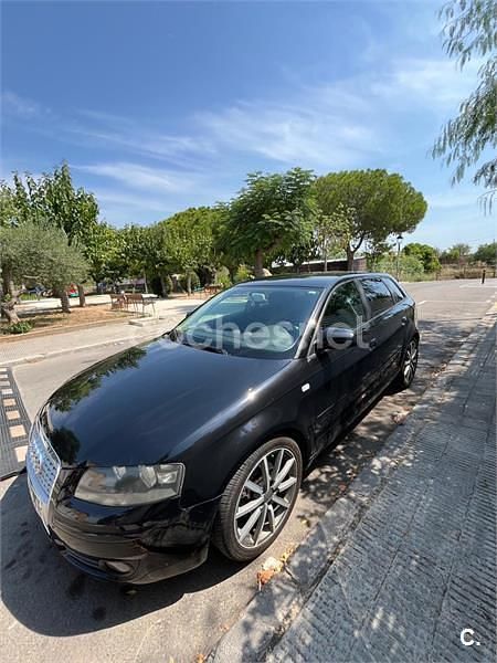 Negro Usado 2006 Audi A3 Sportback Ambition Berlina | 5600 € (Precio justo) - Imagen 1/4