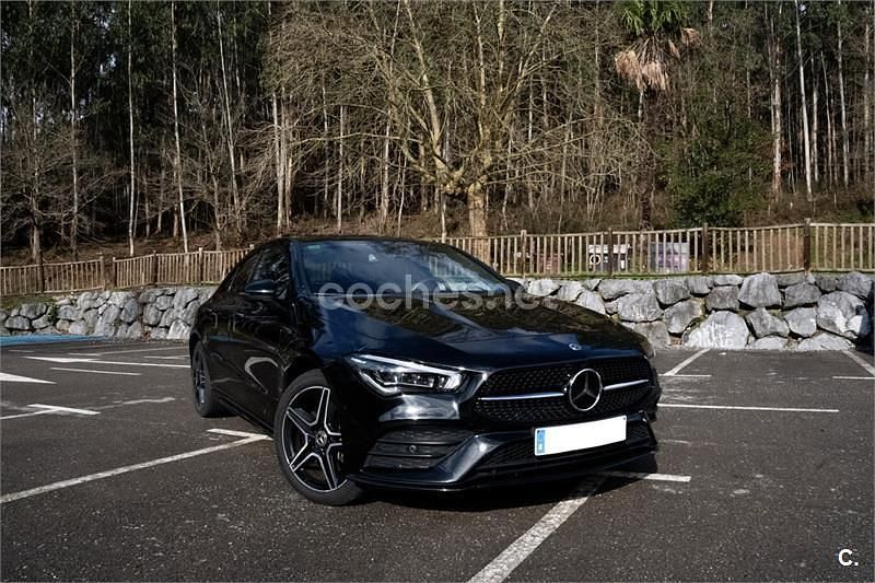 Usado Mercedes CLA250e 218 CV (160 kW) 2021 Negro Berlina